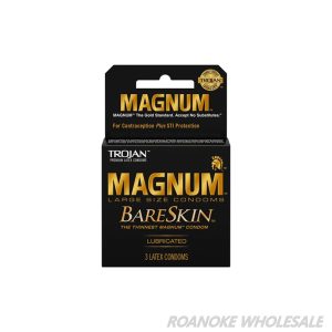 TROJAN MAGNUM BARESKIN 6-PACK OF 3PCS