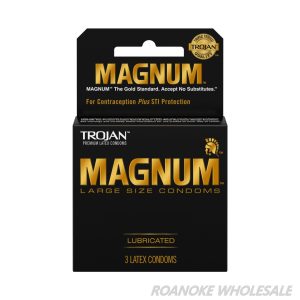 TROJAN MAGNUM LUBRICATED 6-PACK OF 3PCS