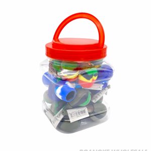 TRADITIONAL SILICONE PIPES JAR SMALL SIZE 25PCS