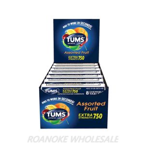 TUMS EXTRA STRENGTH (ASSORTED FRUIT) 12PCS