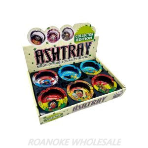 ASHTRAYS COLLECTOR EDITION (SMOKE & FLY DESIGNS) 6PCS