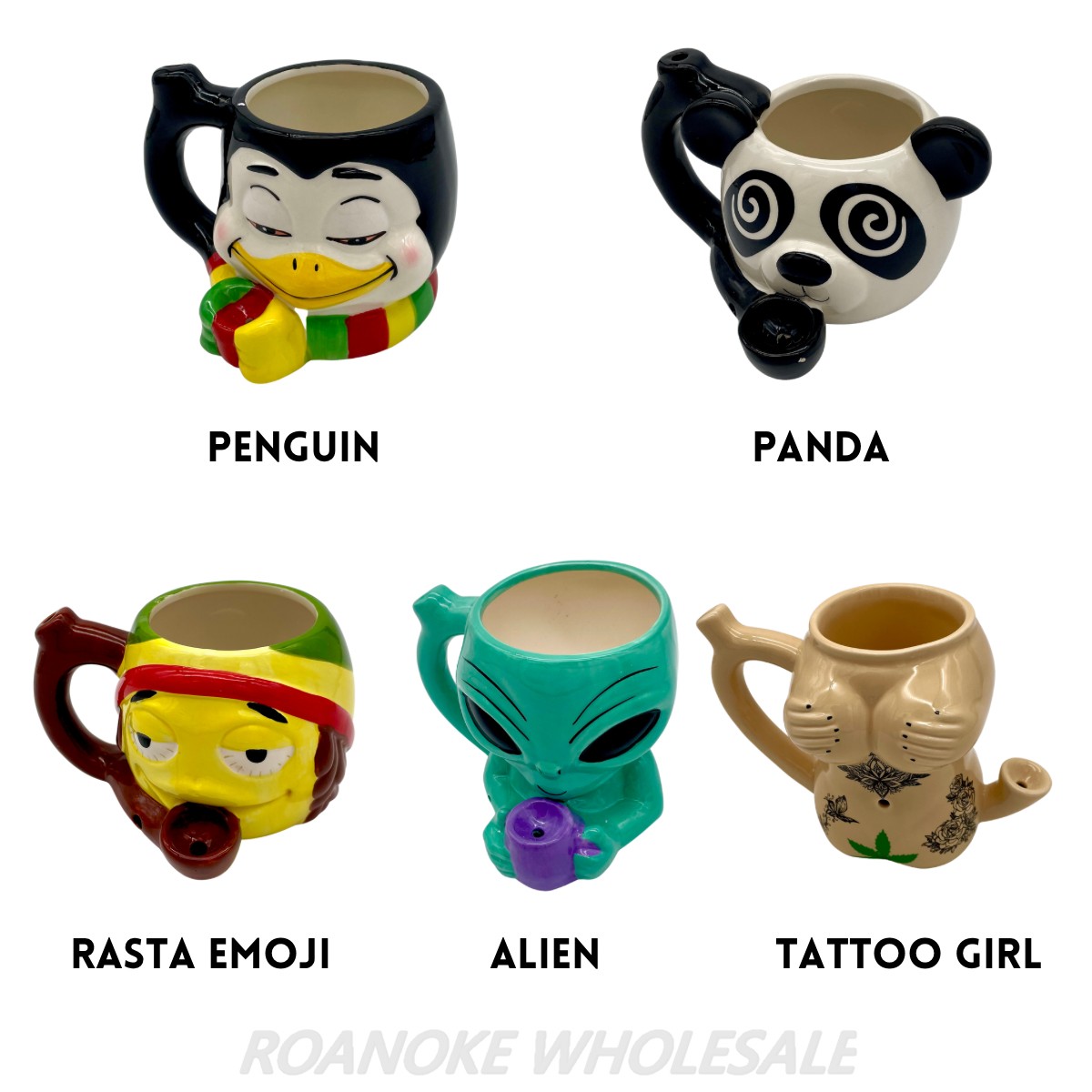 FASHIONCRAFT CERAMIC MUG PIPE