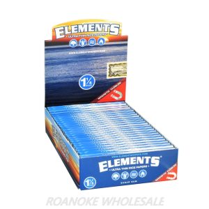 ELEMENTS ULTRA THIN RICE PAPERS - 1&1/4 SIZE 50PCS