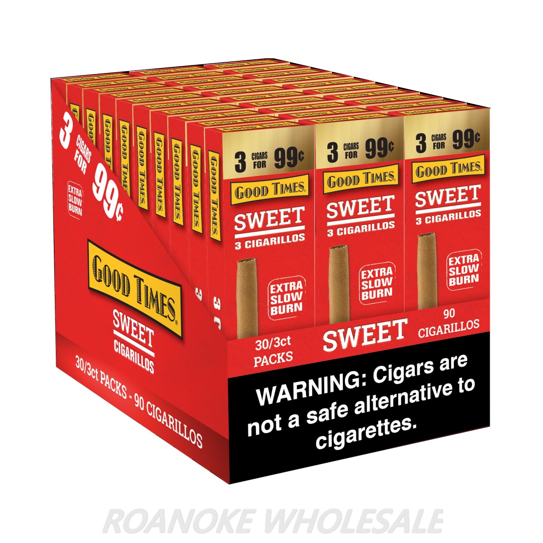 GOOD TIMES CIGARILLOS 30/3 PACKS