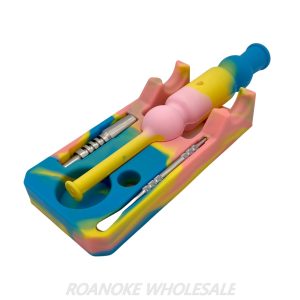 NECTAR COLLECTOR SILICONE TRICOLOR MARBLE