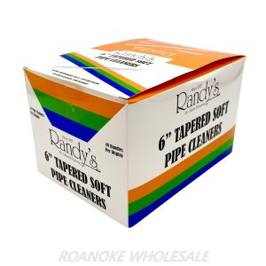 RANDYS 6" TAPERED SOFT PIPE CLEANERS 48 BUNDLES