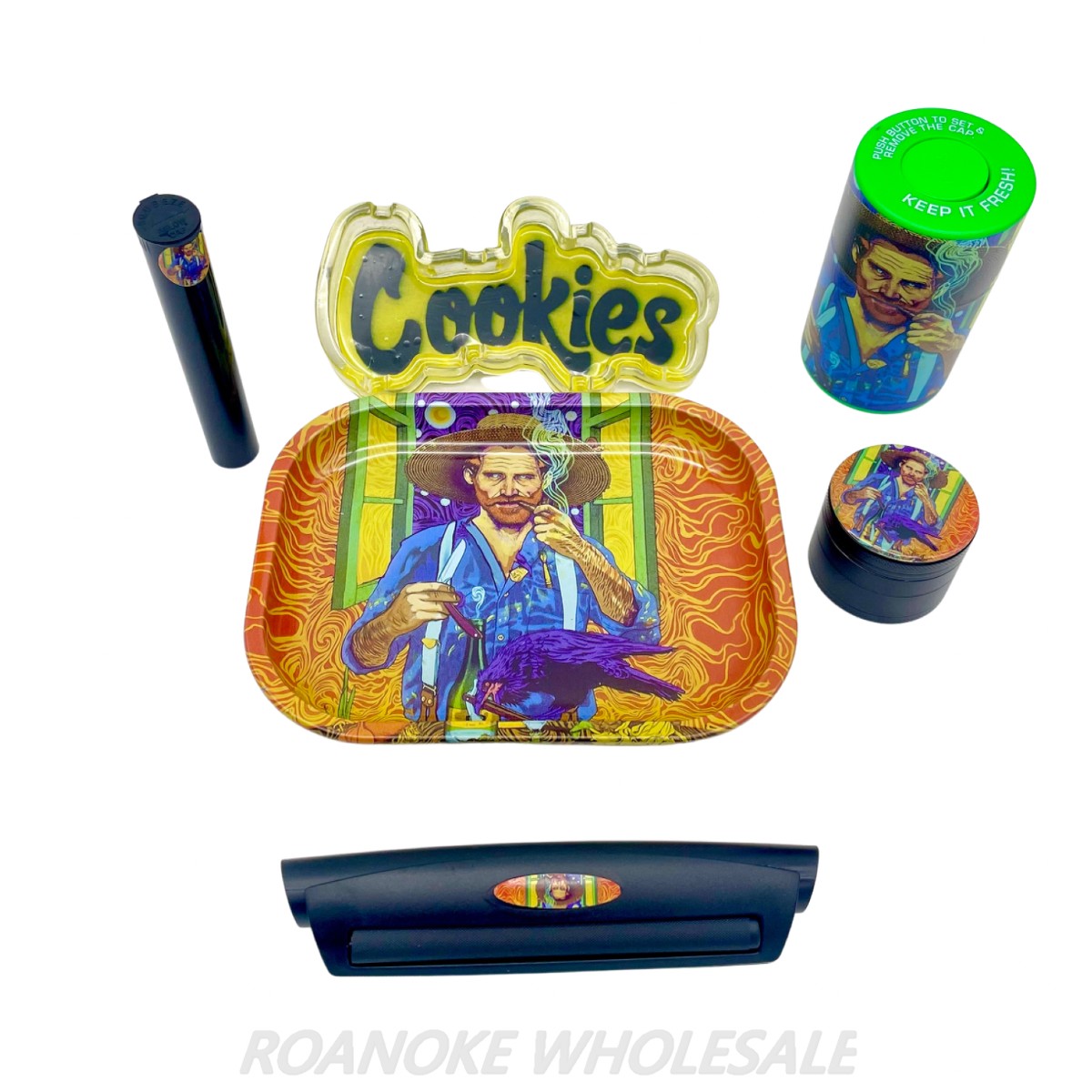 SMOKER KIT WITH ASHTRAYS 5-IN-1 - Image 2