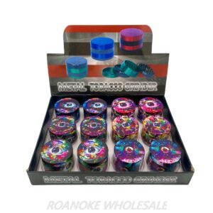 COLORFUL EYES 55MM METAL GRINDER 12PCS