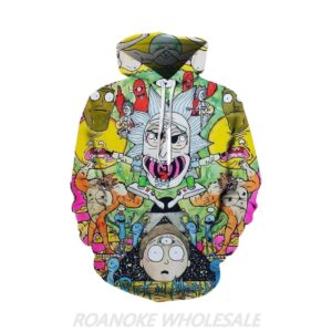HOODIE RICK & MORTY