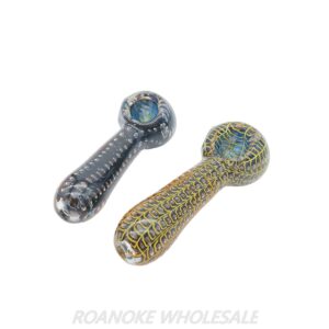 SPOON PIPE (5") SWIRL DESIGN 2PCS