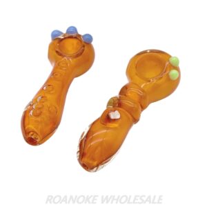 SPOON PIPE (5") TENTACLE DESIGN 2PCS