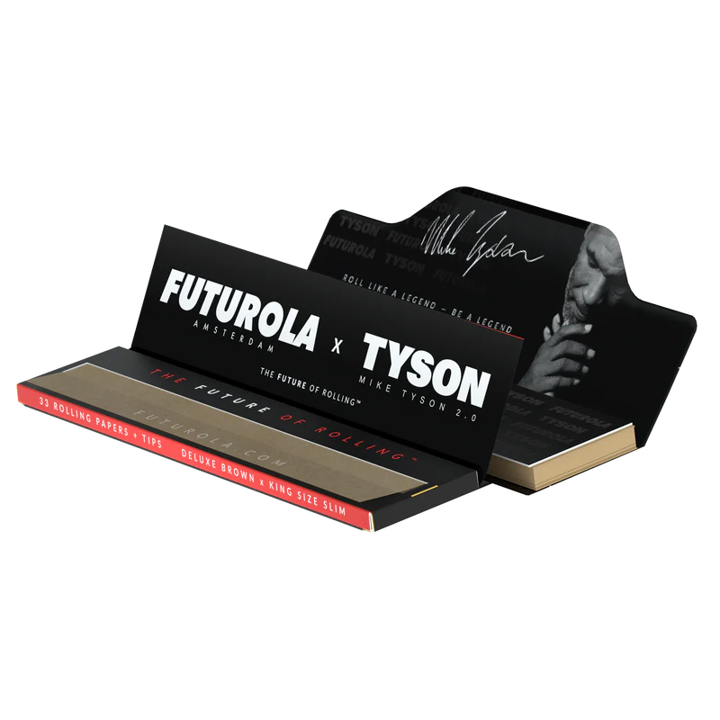 FUTUROLA x TYSON 2.0 KING SIZE PAPERS + TIPS 24PCS