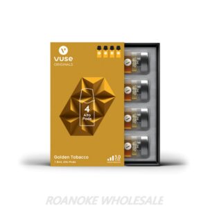 VUSE ALTO PODS 5.0% 4PK - GOLDEN TOBACCO