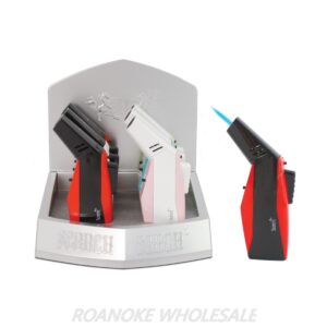 SCORCH TORCH - TURBO 45 DEGREE PUSH BUTTON 6PCS (61652) [NO SHIPPING]