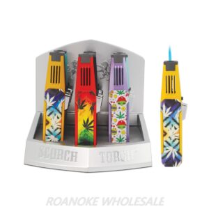 SCORCH TORCH - TURBO PENCIL TORCH W/HOLD BUTTON 9PCS DISPLAY (61663)