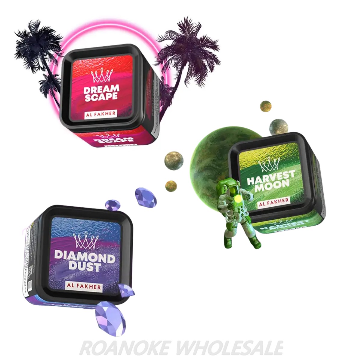 AL FAKHER TRINITY HOOKAH TOBACCO 250G