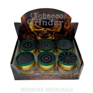 MANDALA FIGURES 50MM METAL GRINDER 12PCS