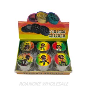 RASTA GUY 50MM METAL GRINDER 12PCS