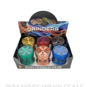 RAZOR LEAF 63MM METAL GRINDER 6PCS