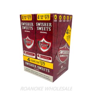 SWISHER SWEETS CIGARS (4 FOR $1.79) 10/4 PACKS