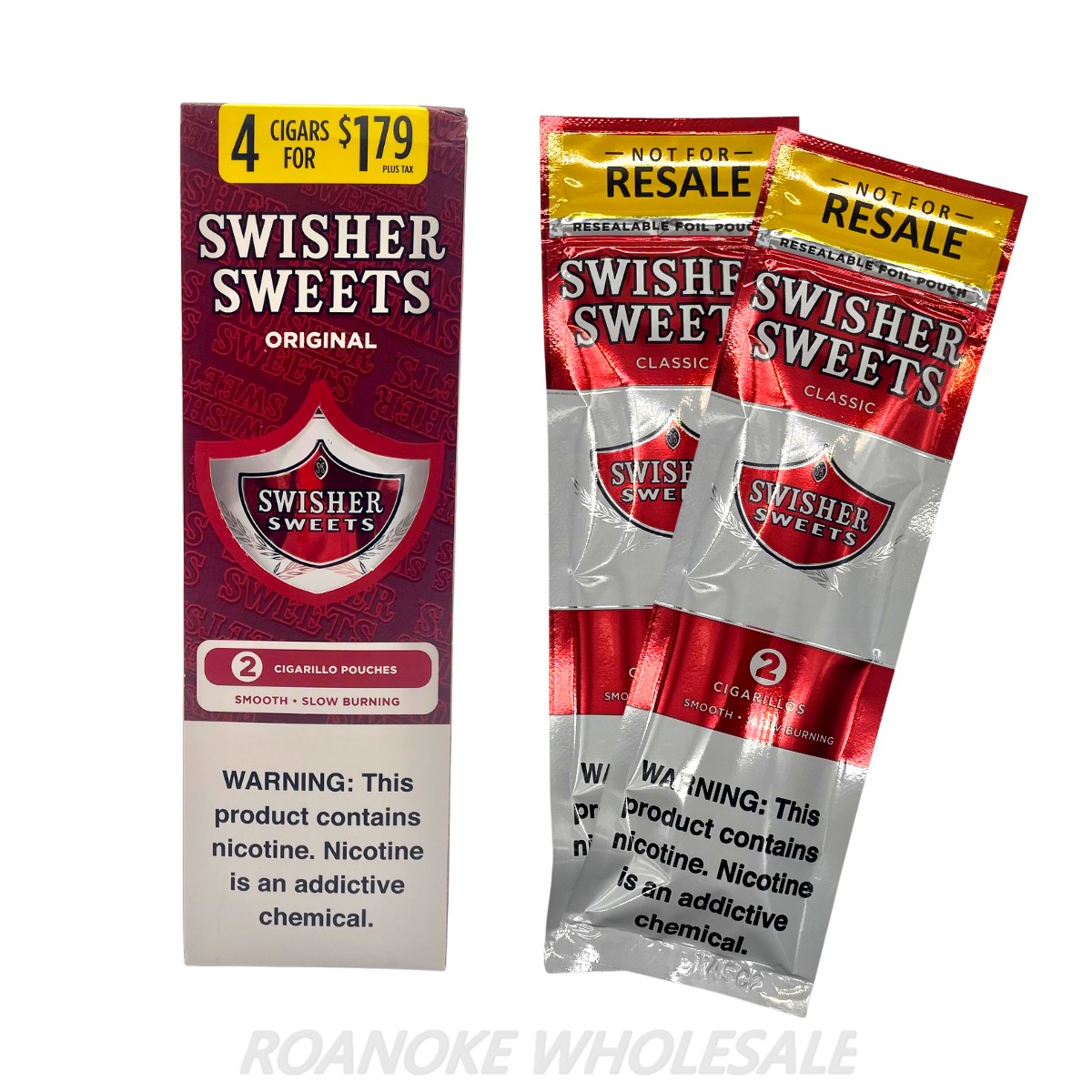 SWISHER SWEETS CIGARS (4 FOR $1.79) 10/4 PACKS - Image 2