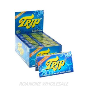 TRIP2 1 1/4 CLEAR CIGARETTE PAPERS 24PCS
