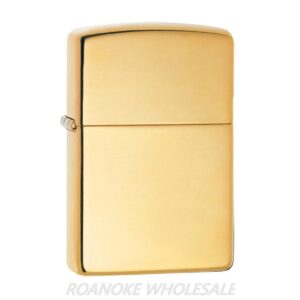 ZIPPO LIGHTER - HI POL BR ARMOR HEAVY ($32.95)