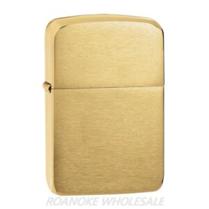 ZIPPO LIGHTER - BRASS VINTAGE LTR ($35.95)