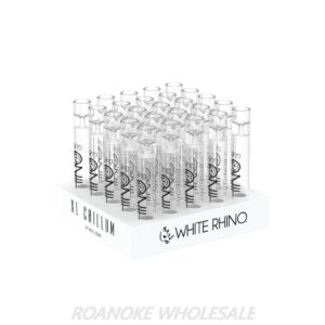 WHITE RHINO XL CHILLUM 25PCS