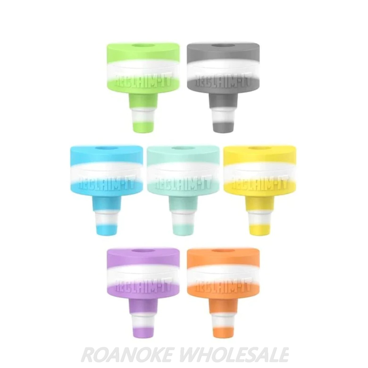 WHITE RHINO RECLAIM-IT (GLOW IN THE DARK) SILICONE RECLAIM CATCHER