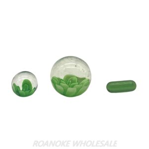 TERP SLURPER QUARTZ 3PC SET - FLOWER DESIGN