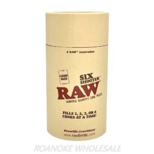 RAW SIX SHOOTER CONE FILTER - LEAN SIZE CONE