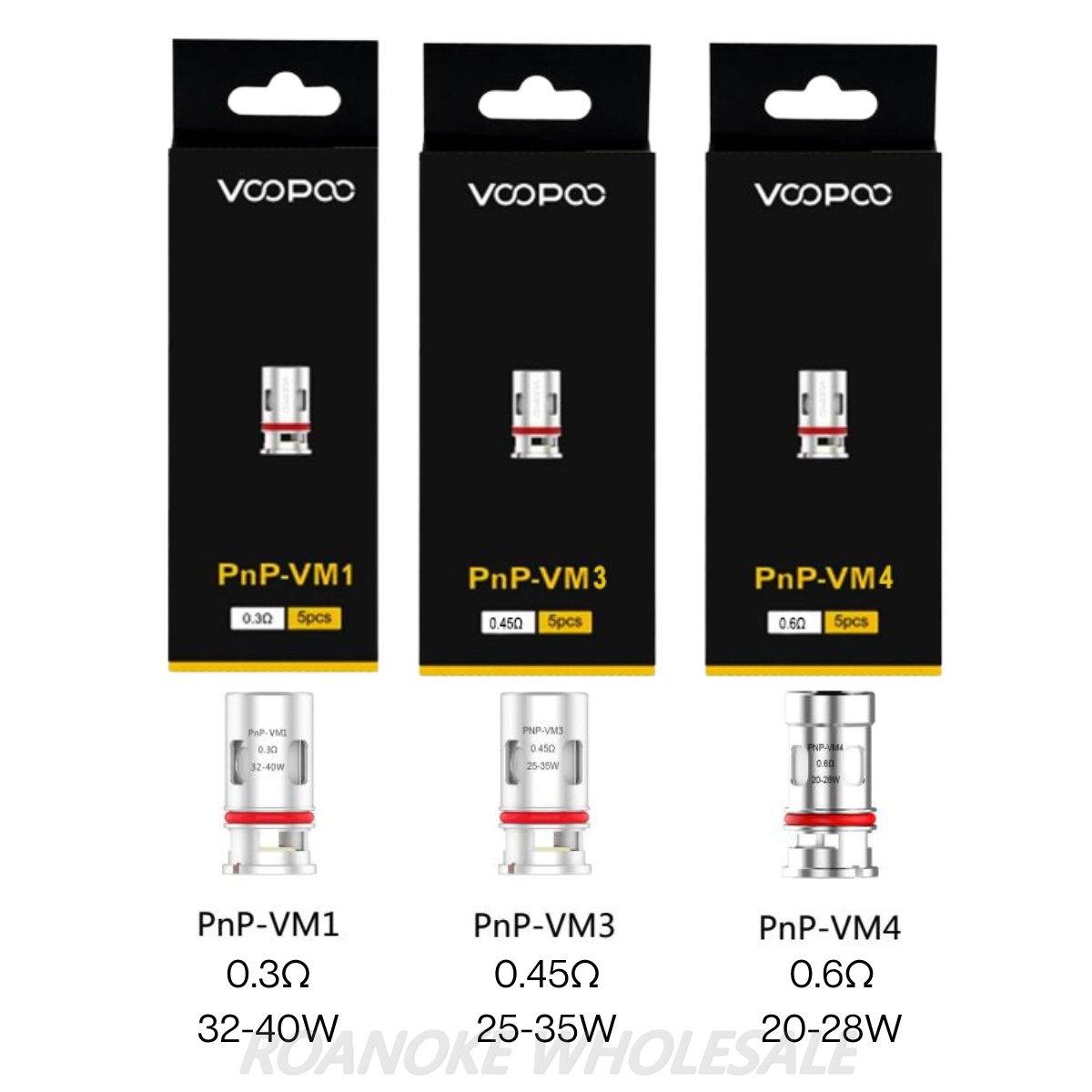 VOOPOO PNP COILS 5PCS