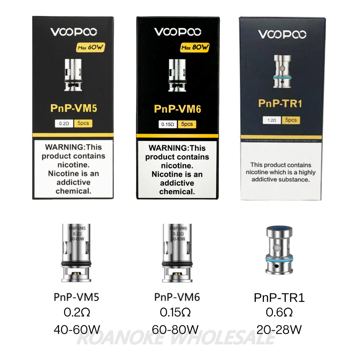 VOOPOO PNP COILS 5PCS - Image 2