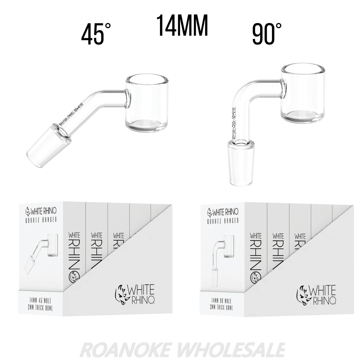 WHITE RHINO QUARTZ BANGER - Image 3