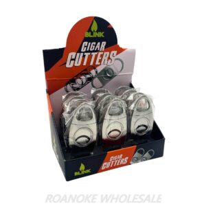 BLINK METAL CIGAR CUTTERS 12PCS