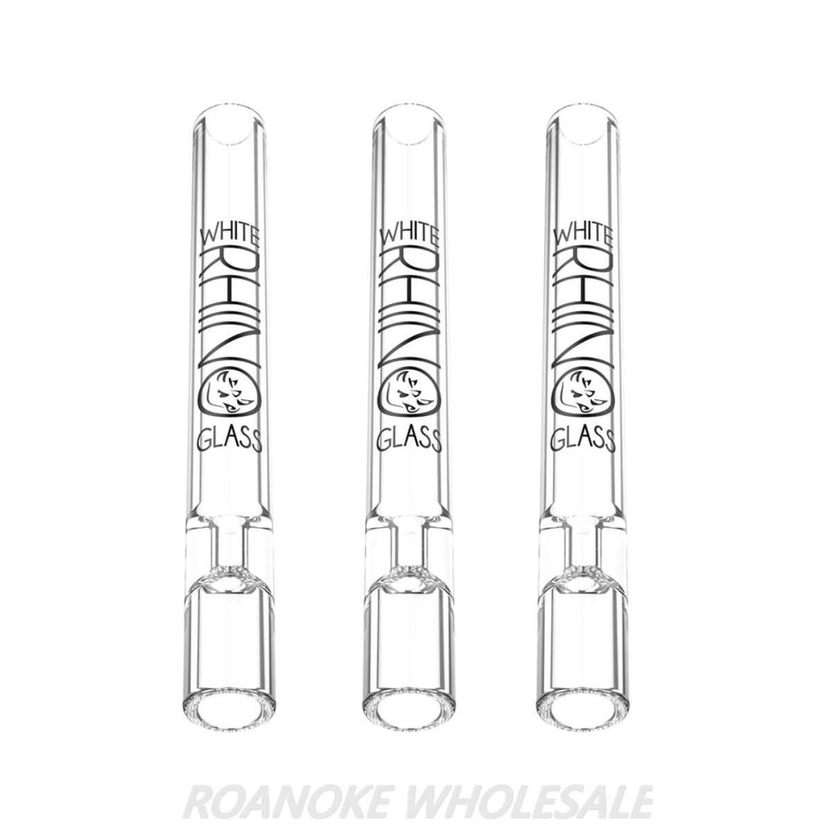 WHITE RHINO CHILLUM/ SILICONE CAP 25CT - Image 2