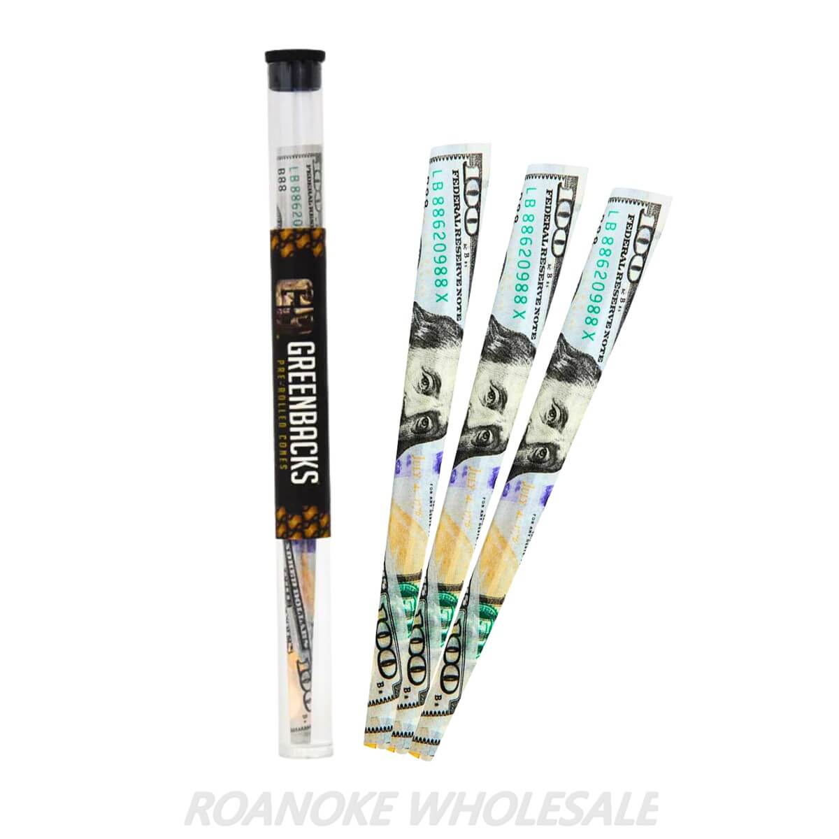 GREENBACKS PRE-ROLLED CONES 24PCS - Image 2