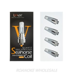 LOOKAH QUARTZ SEE-THROUGH SEAHORSE (GENERATION V) 510 CONNECT COIL 4PCS