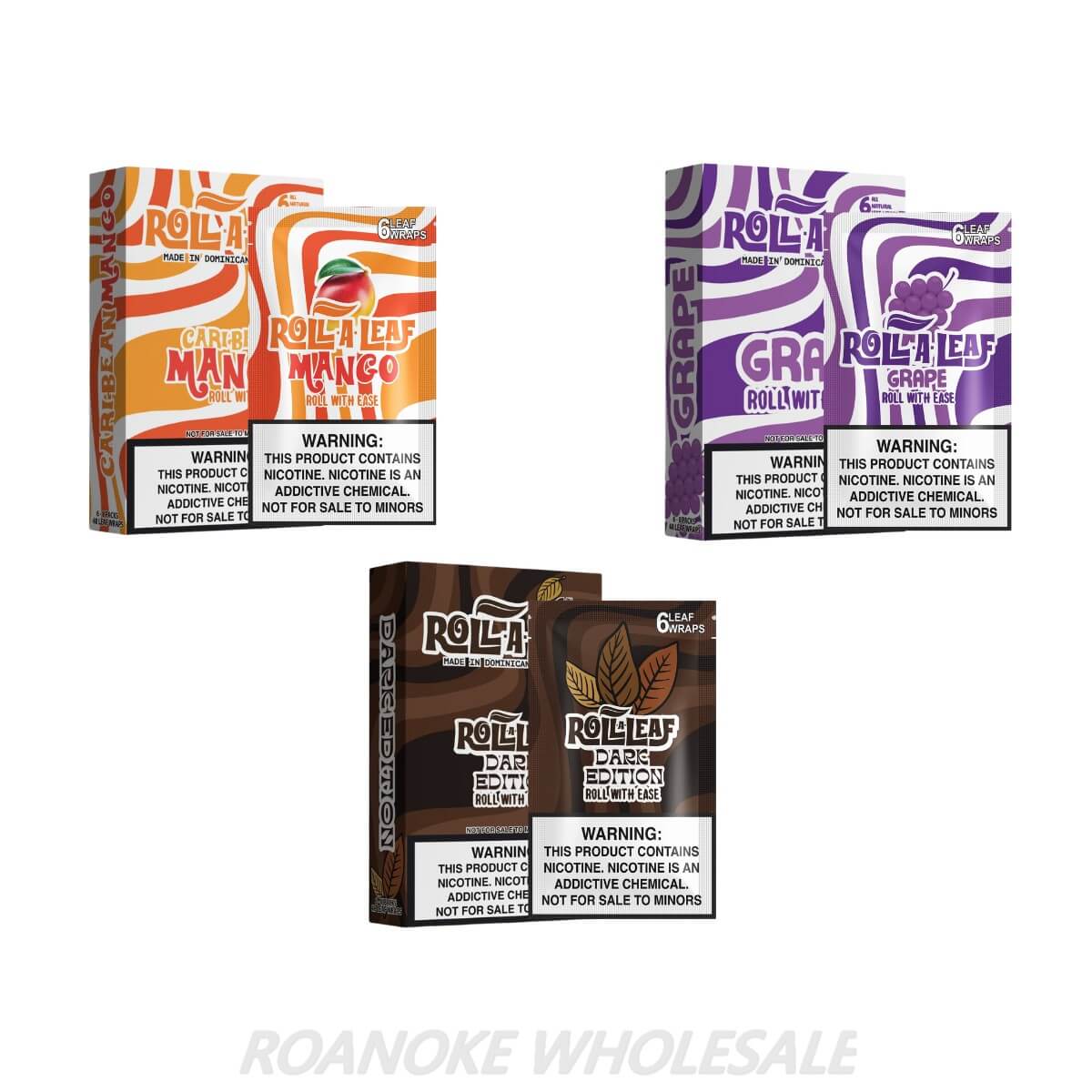ROLL-A-LEAF NATURAL LEAF WRAPS 6/8 PACKS - Image 2