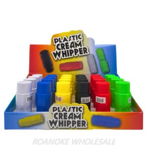 PLASTIC CREAM WHIPPER 24PCS