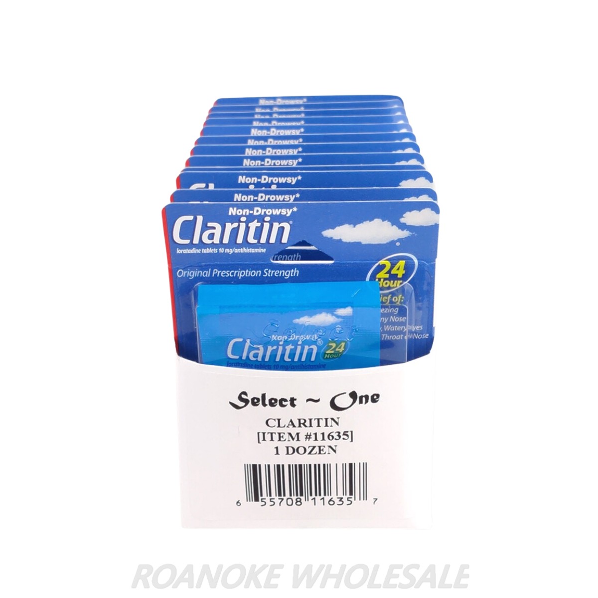 CLARITIN NON-DROWSY (10MG) 12 POUCHES SINGLE TAB EACH - Image 2
