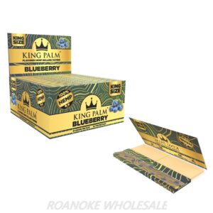 KING PALM HEMP ROLLING PAPER KING SIZE 22PCS