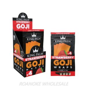 KING PALM GOJI WRAPS 15/4 PACKS