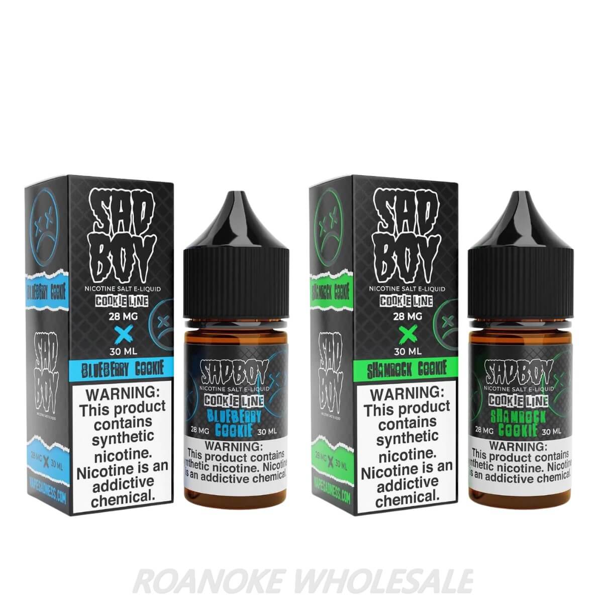 SADBOY COOKIE LINE NICOTINE SALTS E-LIQUID 30ML - Image 3