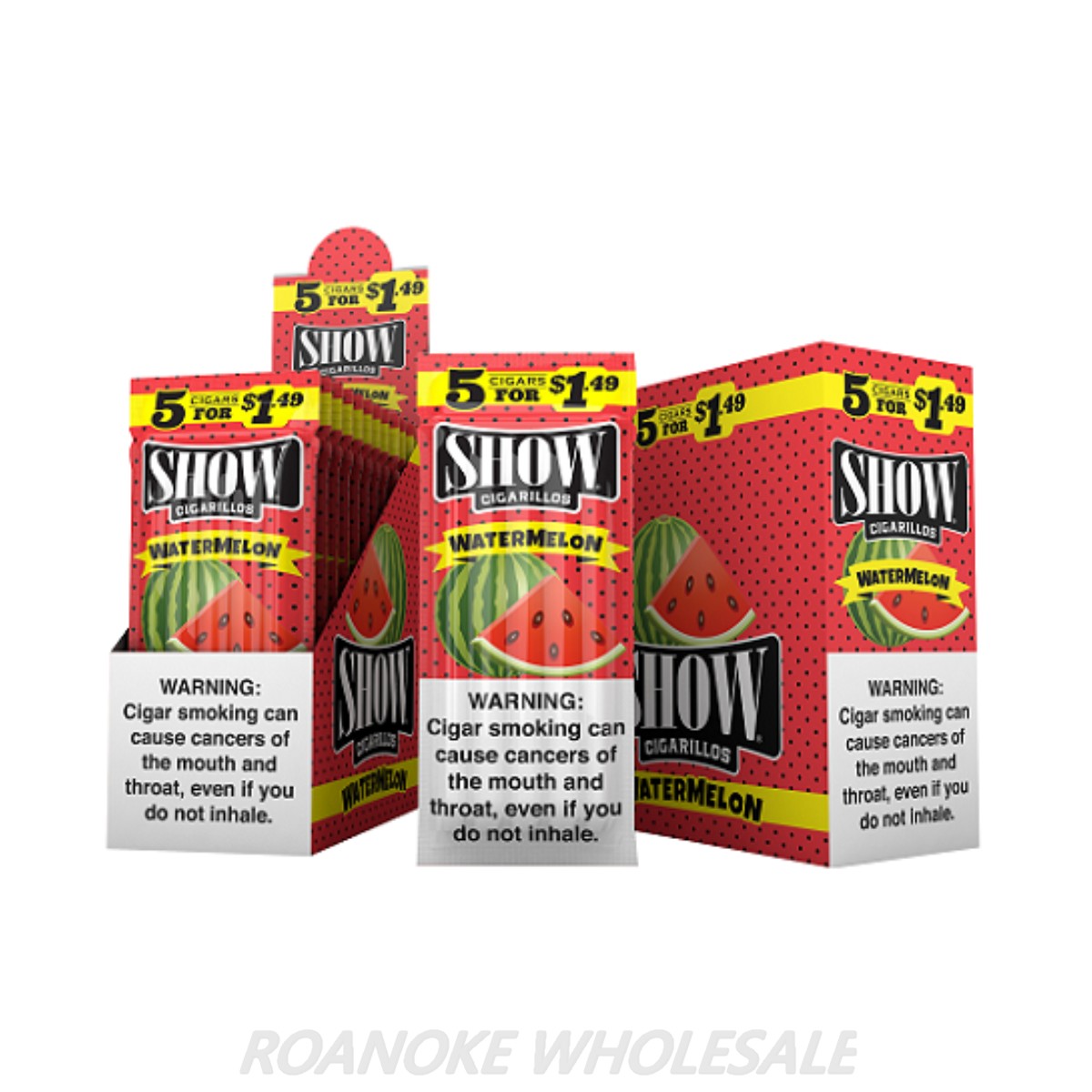 SHOW CIGARILLOS ($1.49) 15/5 PACKS