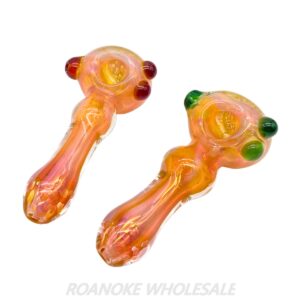 SPOON PIPE 6" MARBLED COLORS