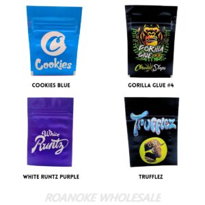 EXTRA SMALL MYLAR BAGS 100PCS