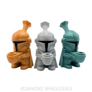 BOBA FETT SILICONE PIPE  3PCS