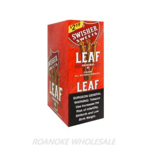 SWISHER SWEETS LEAF CIGARILLOS (3 FOR $2.19) 10/3 PACKS